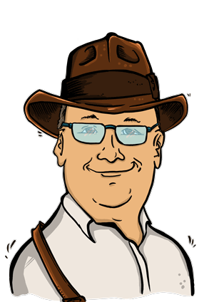 Comic Portrait von Guido Thal